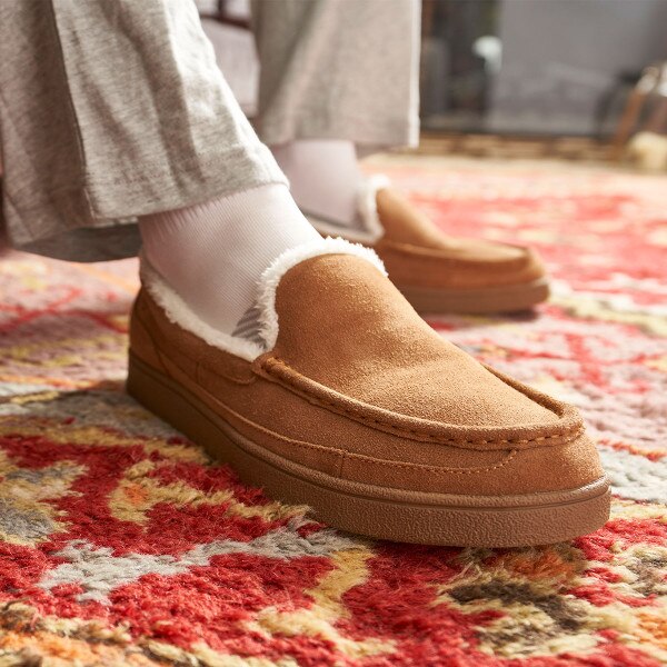 No. 34 Slipper Moc Toe in Camel